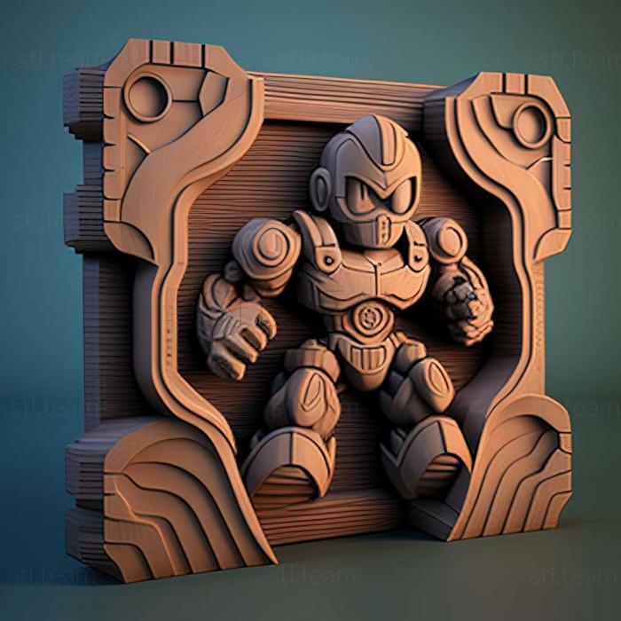 3D модель Гра Mega Man 7 (STL)